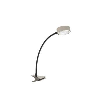 LIGHTME asztali lámpa Powerlens Flex, bilincs, titán színű kép