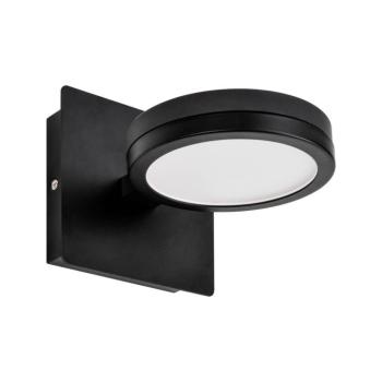 LightMe Aqua down 1 izzó LED fali világítás, fekete kép