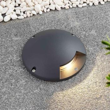 Lindby Cormac LED padlófényszóró, 1 lámpa, Ø 21 cm, IP67 kép