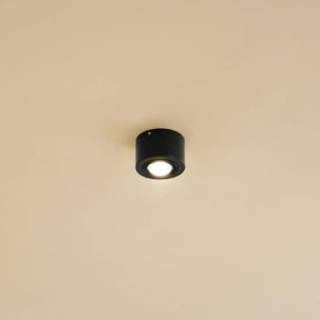 Lindby Downlight Jyla, 1 izzó, matt fekete, GX53 kép