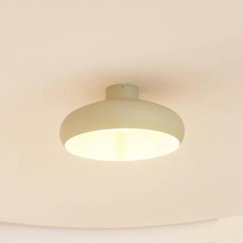 Lindby Elover mennyezeti lámpa, világoszöld, Ø 45 cm, vas kép