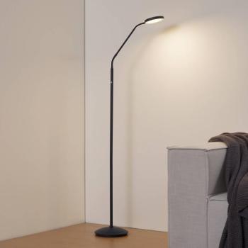 Lindby LED tölthető állólámpa Elvyn, fekete, állítható kép