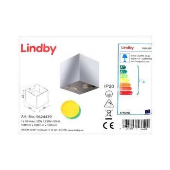 Lindby - Fali lámpa NEHLE 1xG9/33W/230V 4251096560299 kép