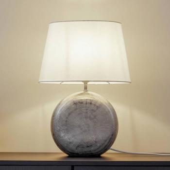 Lindby Florentino asztali lámpa, 49 cm, kerámia, textil kép