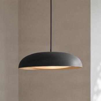 Lindby Florie LED lógó világítás, fekete, fém, Ø 40 cm kép
