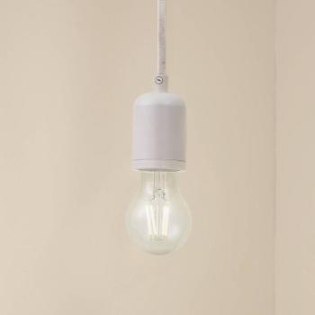 Lindby Hattie függő világítás, E27 foglalat, fehér, Ø 4,7 cm kép