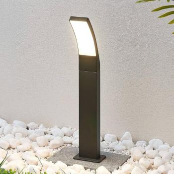 Lindby Ilvita LED fali lámpa, 60 cm, antracit, fém, IP54 kép