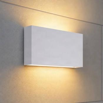 Lindby Jarte LED kültéri falilámpa, 20 cm, felfelé/lefelé irányuló fény, fehér, kép