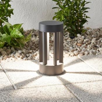 Lindby Jordis LED állványlámpa, 22 cm, antracit, alumínium kép
