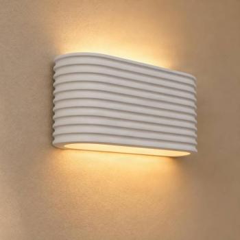 Lindby Jurupa fali világítás, fehér, szélesség 25 cm, 2 x G9, gipsz kép