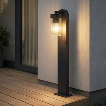 Lindby Kaliro osvény világítás, antracit, 60 cm, E27, IP54 kép
