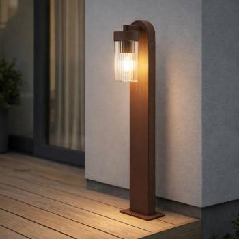 Lindby Kaliro ösvény világítás, rozsdás, 60 cm, E27, IP54 kép