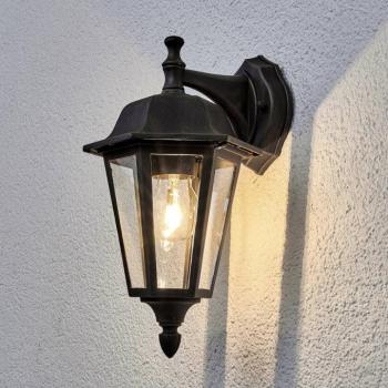 Lindby kültéri fali lámpa Lamina, alulról foglalatban, lámpatest, E27 kép