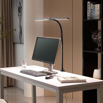 Lindby Nilay LED csíptetős lámpa, magasság 97,5 cm, CCT, otthoni irodához kép