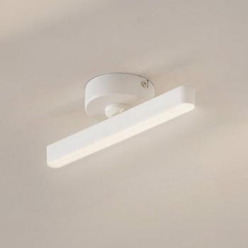 Lindby LED-es reflektor Eldrin, fehér, 1 lámpa, fényszalag kép