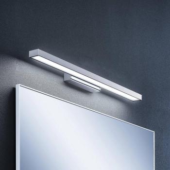 Lindby LED-es tükörvilágítás Alenia, 60 cm, króm, alumínium, IP44 kép