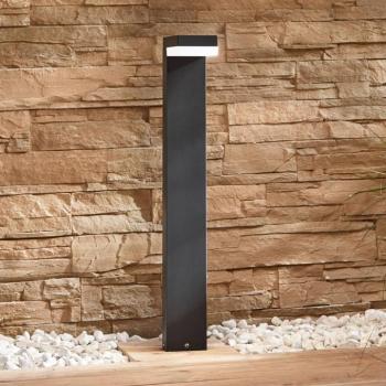 Lindby LED-es útvilágítás Dionys, magasság 70 cm, antracit, fém kép