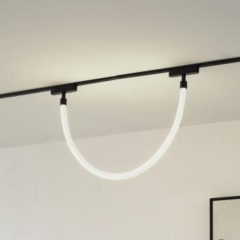 Lindby LED fénykábel Lumaro, hossza 100cm, textil, 48V kép