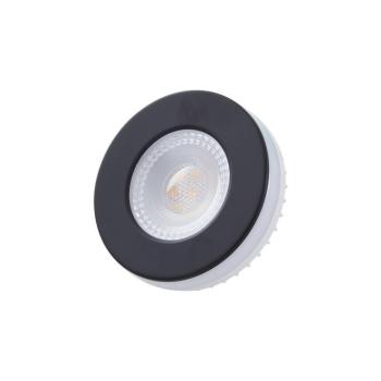 Lindby LED izzó, GX53, 4,8 W, fekete, 4000 K, 7,5 x 3 cm kép