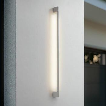 Lindby LED kültéri fali világítás Neano, 120 cm, kőszürke, IP54 kép