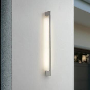 Lindby LED kültéri fali világítás Neano, 90 cm, kőszürke, IP54 kép