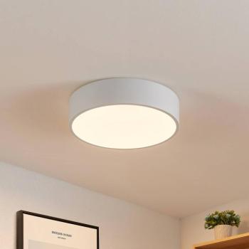Lindby LED mennyezeti lámpa Simera, Ø 30cm, fehér, fém kép