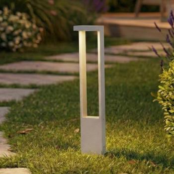 Lindby LED ösvény világítás Lonete, fehér, magasság 65 cm, IP65 kép