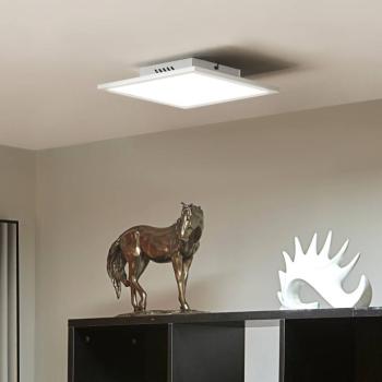 Lindby LED panel Lamin, fehér, 30 cm, CCT, fényerőszabályzó, távirányítóval kép