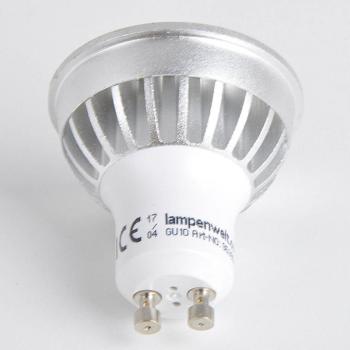 Lindby LED reflektor GU10 5 W világos 3,000 K 55° 2 darabos szett kép