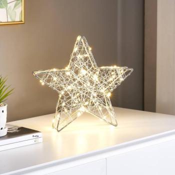 Lindby Lepita LED-es világító csillag 80 fénnyel kép