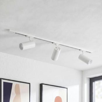 Lindby Linaro sínrendszer, Ø 7 cm, 3 izzós, LED, fehér, CCT kép