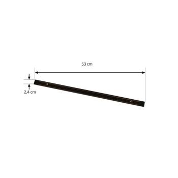 Lindby Lumaro sín, fekete, alumínium, hossza 53 cm kép