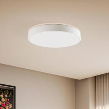 Lindby Smart LED-es mennyezeti lámpa Innes fehér Ø 38 cm RGB CCT Tuya kép