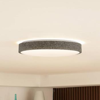 Lindby Smart LED mennyezeti lámpa Elmor Ø 39 cm szürke RGB CCT szürke kép