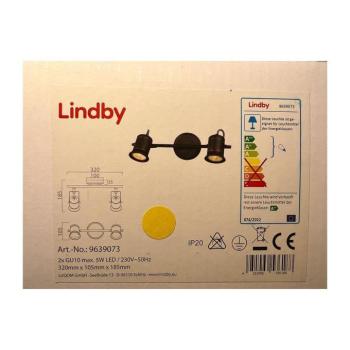 Lindby - Spotlámpa CANSU 2xGU10/5W/230V 4251096536188
