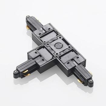 Lindby T-csatlakozó Linaro, fekete, 1-fázisú rendszer kép