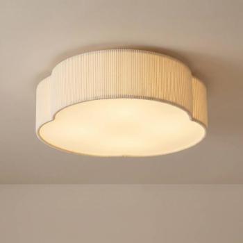 Lindby Winona LED mennyezeti világítás, zsinórral, 48 cm, krém színű, CCT kép