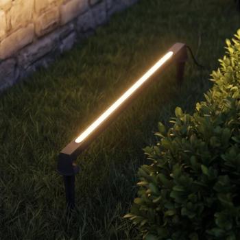 Lindby Zavio LED kültéri világítás, hossza 50 cm, antracit, IP65
