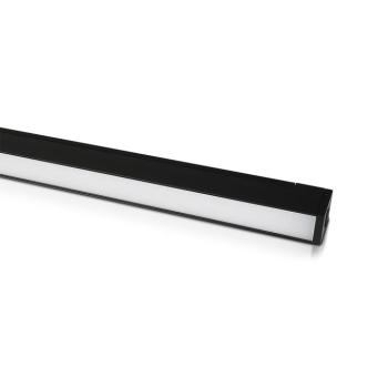 Lineáris LED lámpatest mágneses sínhez 24V, 30w, 3000K, meleg fehér, 2700lm, 100°, fekete, CRI>90, 970mm, V-TAC, 7956 kép