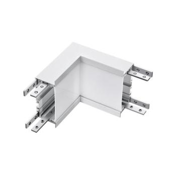 Lineáris LED lámpatest tartozék - L alakú csatlakozó, 10w, 4000K, természetes fehér, 1000lm, 120°, ezüst, CRI>80, V-TAC, 388 kép