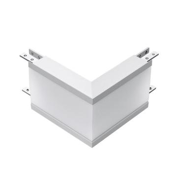 Lineáris LED lámpatest tartozék - L alakú csatlakozó, 12w, 4000K, természetes fehér, 1000lm, 120°, fehér, CRI>80, V-TAC, 389 kép