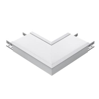Lineáris LED lámpatest tartozék - L alakú csatlakozó, 8w, 4000K, természetes fehér, 800lm, 120°, fehér, CRI>80, V-TAC, 385 kép