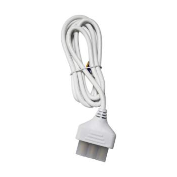 Lineáris LED lámpatest tartozék - Tápkábel, fehér, V-TAC, 10180 kép