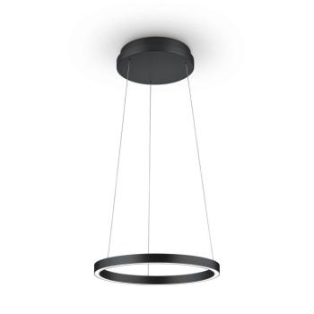 Lisa-40 LED lógó lámpa, CCT, dimmelhető, matt fekete kép