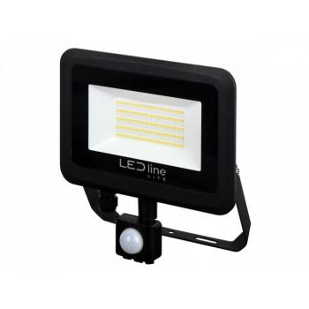LITE reflektor PHOTON 50W 4000K 5000lm mozgásérzékelővel, természetes fehér, CRI≥80, IP65, LED line, LL-203556 kép
