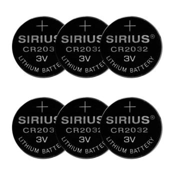 Lítium elem készlet 6 db-os DecoPower – Sirius kép