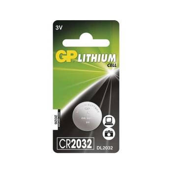 GP Ultra plus Lítium gombelem CR2032 1db/bliszter, 3V, B15322 kép