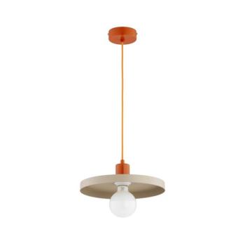 LITO kábeles függőlámpa 1xE27/15W/230V bézs/réz 61537 kép