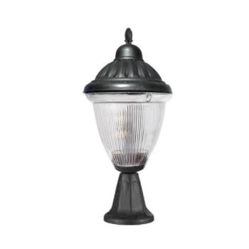 LIVORNO-46 kültéri kerti lámpa E27 fekete IP44 műanyag Φ230x460mm fekete 3242220 VITO