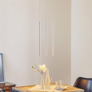 Lógó világítás Thin, fehér, 30 cm, 3 lámpás, egyenes vonalú kép